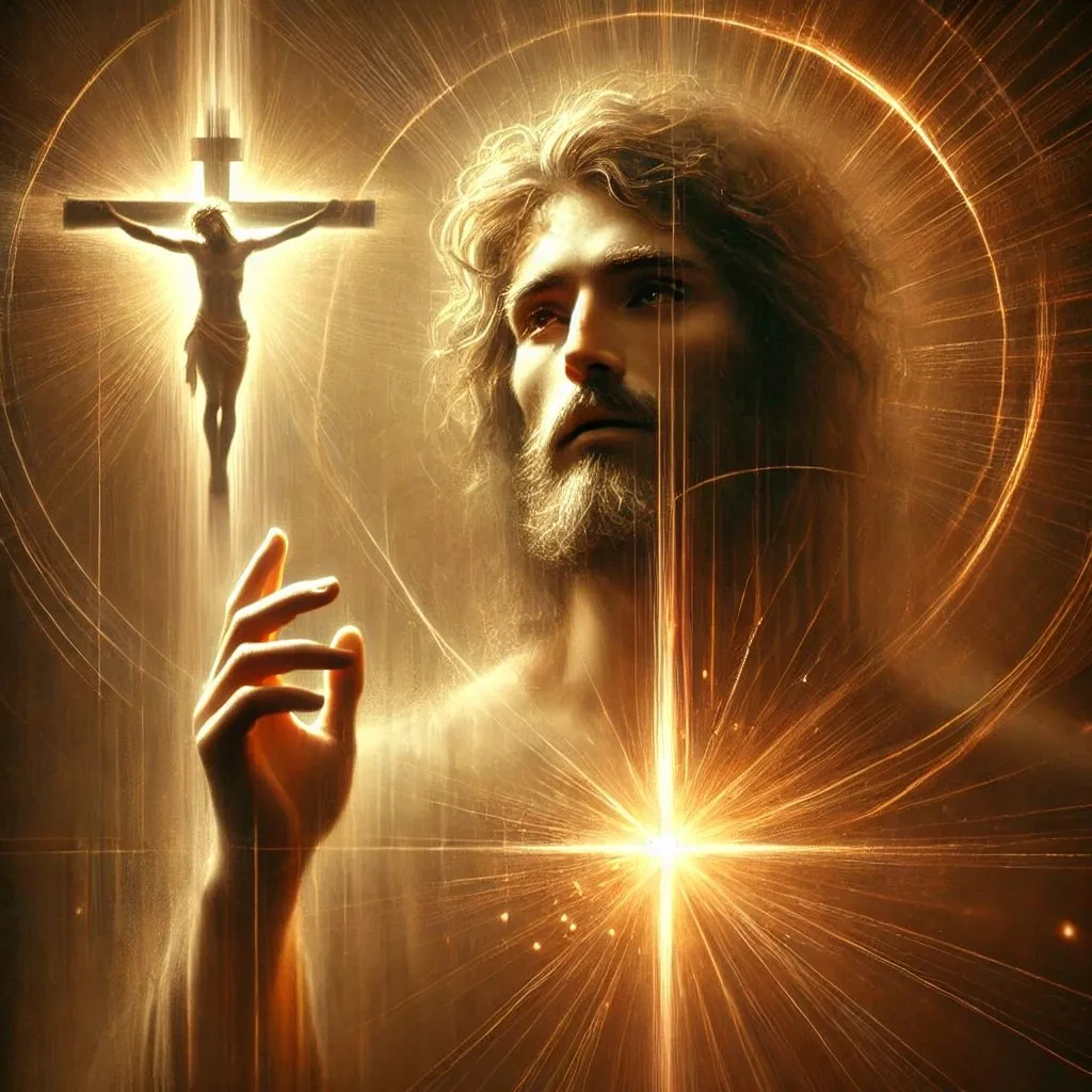 Jesus Contemplating Cross