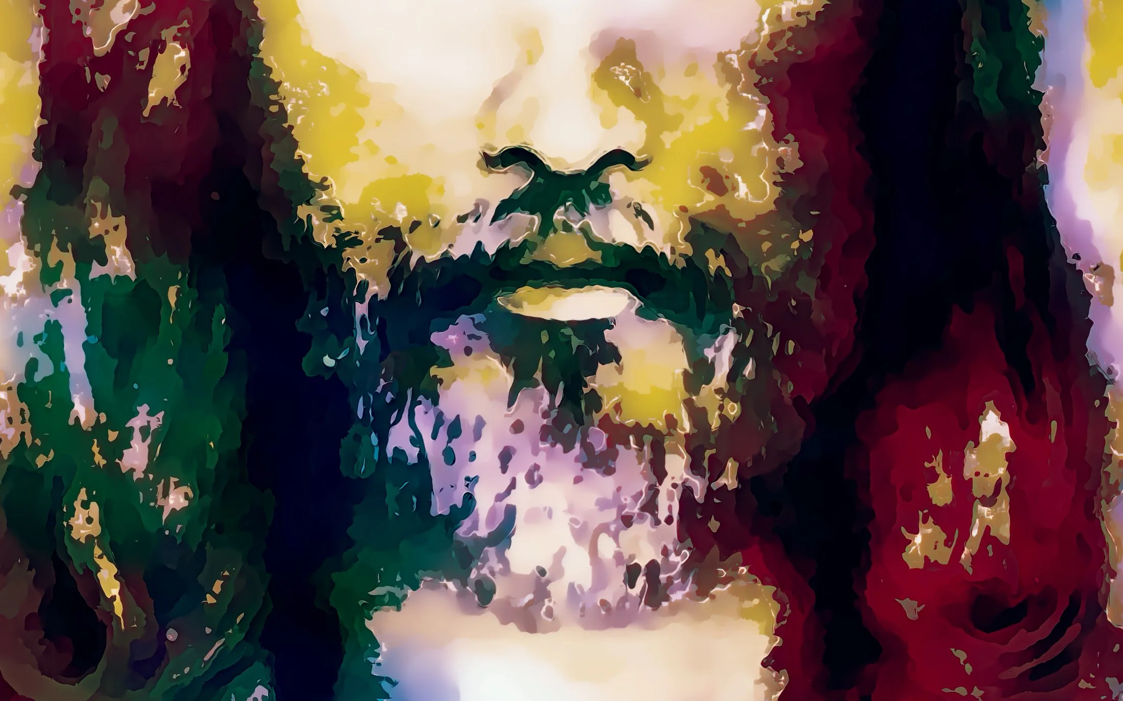 Jesus Painting Colors